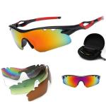 Outside Cycling Polarized Sports Sunglasses 4 Interchangeable Lenses