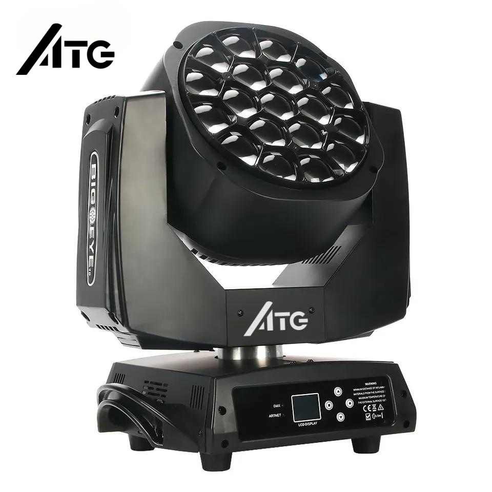 19x15W Bee Eye Spectacle Moving Head Light RGBW LED Showstopper for Event Decorations