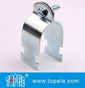 Quality Universal Strut Clamp Steel Conduit Fittings 1/2 Inch To 4 Inch Electro Galvanized Surface Treatment wholesale