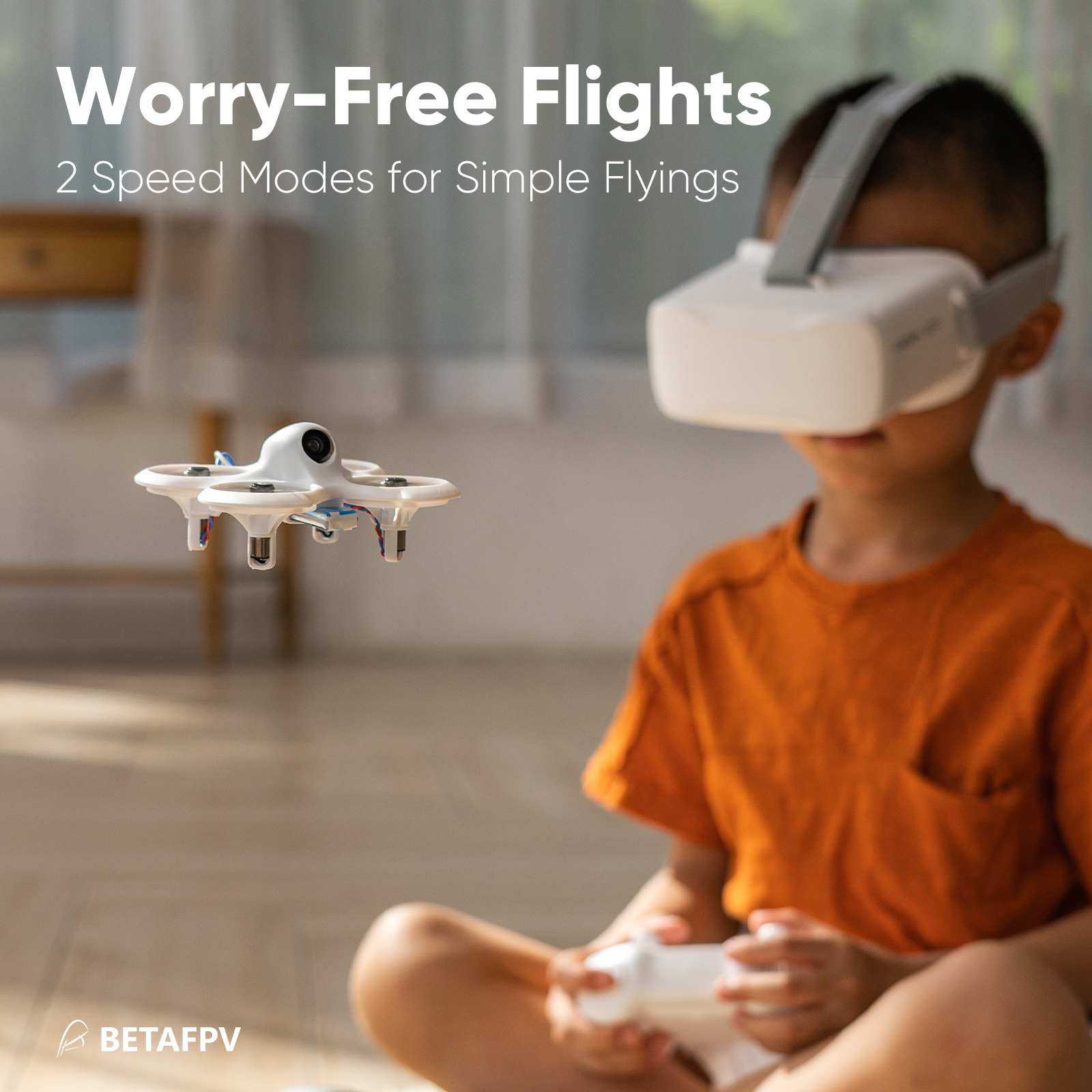 LiteRadio 3 ELRS Transmitter and VR03 Goggles for Exciting FPV Racing Experience in Betafpv Cetus X RTF FPV Kit