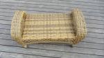 6pcs half round rattan sofa set
