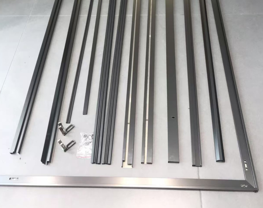 SUS304 Stainless Steel Bathroom Glass Shower Screen Profile Anti Corrosion