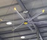 junyi Hvls Industrial Ceiling Fan Cooling Ventilation Exhaust Fan With Pmsm