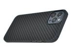 Plastic Ring Black Color Aramid Fiber Phone Case For iPhone 12 12 Pro