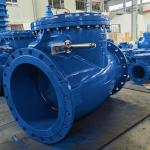 Flanged check valve swing type EPDM Seat PTFE Gasket Water Air Oil
