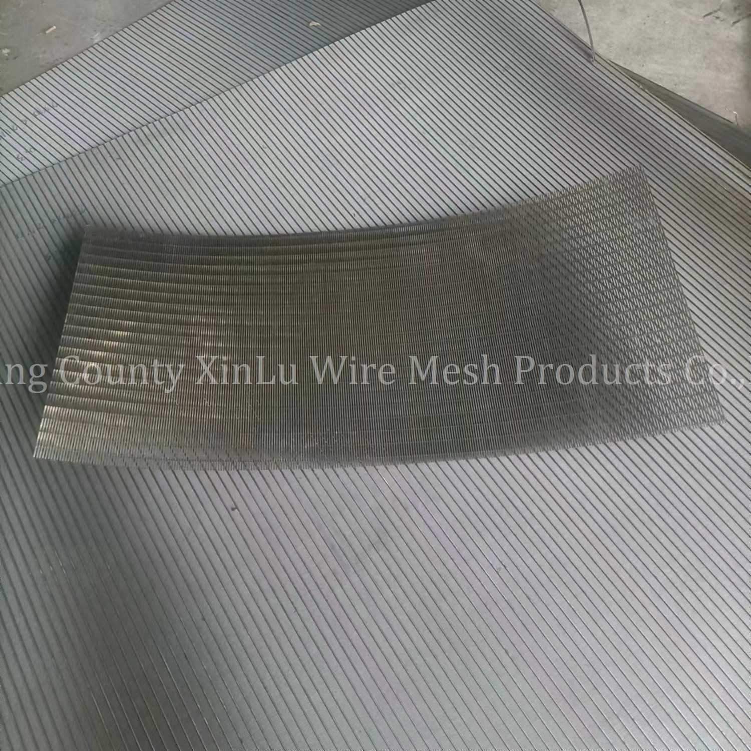 Johnson Static Wedge Wire Screen Mineral Processing SS316L Sieving Screen Mesh