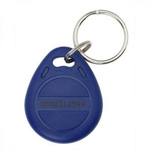 Quality Waterproof EM4200 Key Fob Rfid Tag 125khz Blue Color Silk Screen Printing wholesale