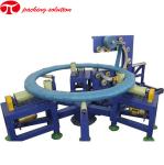 2500kg 5.0kw Steel Wire Packing Machine Horizontal Coil Wrapping Machine