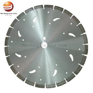 Quality WANBANG Laser Diamond Saw Blades for Old Concrete Cutting with 12mm Segments wholesale