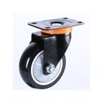 130kg 125mm Industrial Furniture Trolley Bearing Type Ball Bearing Hole Distance