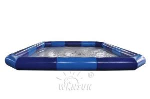 Quality Blue Color Large Inflatable Swimming Pool / Airtight Pool For Kids wholesale