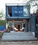 Living Prefabricated Steel House For Construction Project Anti Earthquake