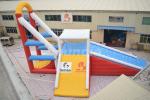 Commercial Grade Water Sports Inflatables Jumping Tower For Lake