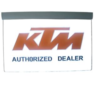 Quality Hanging style customised advertising led edge lit sign wholesale