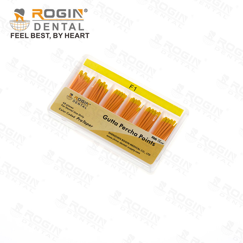 Dental Tools Hand Rolled Gutta Percha Points For Flexible To Provide Ideal Workability