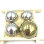 304 Stainless Steel Decorative Mirror Hollow Hemisphere 900mm Iron Half Balls