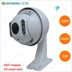1080p 2 Megapixel P2P WIFI PTZ Outdoor Dome IP Camera