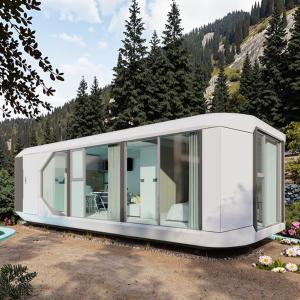 Quality Intelligent Prefabricated Steel Mobile Capsule House / Capsule Cabin House Luxury wholesale