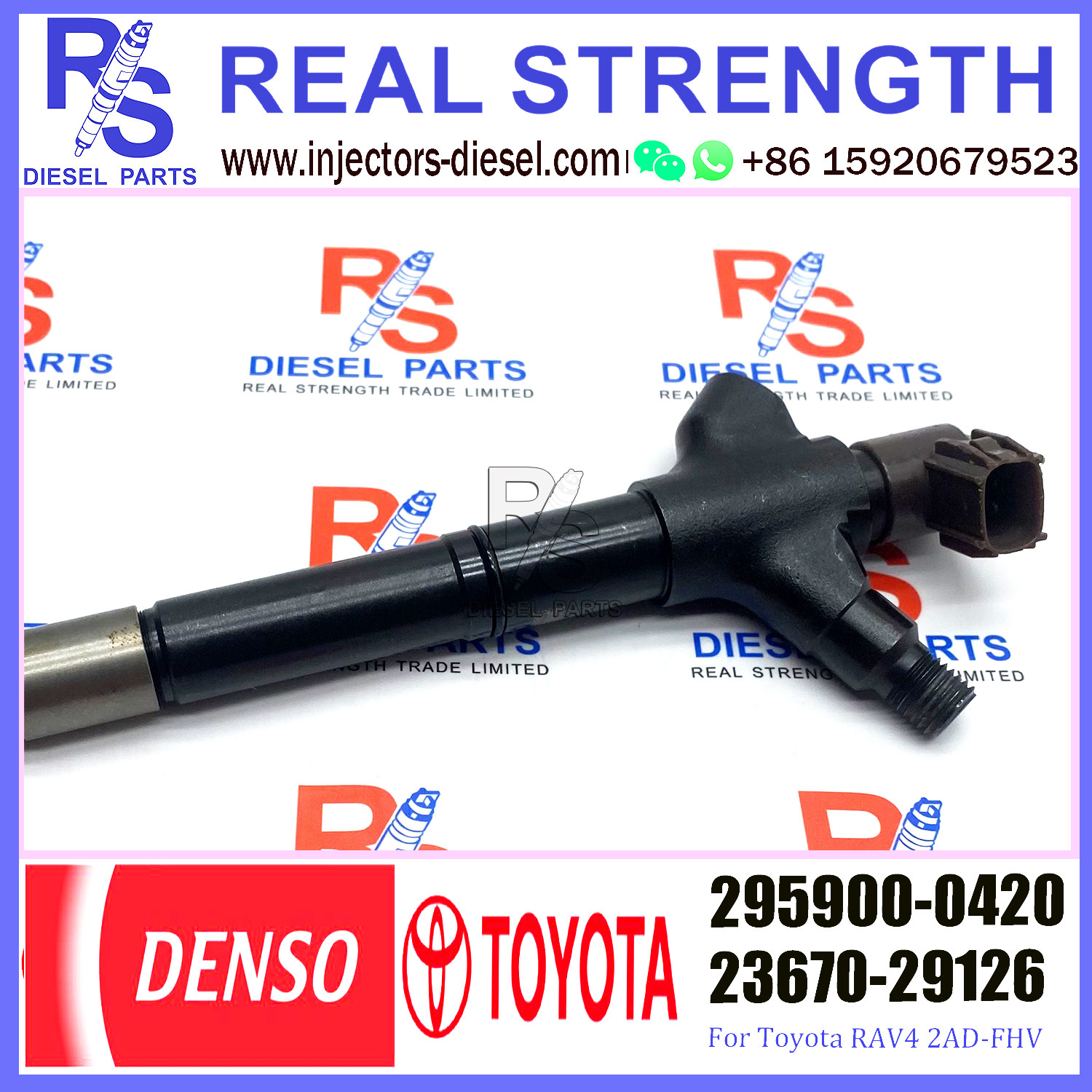 23670-26060 TOYOTA Fuel Injector 295900-0420 295900-0170 For RAV4 AVENSIS LEXUS