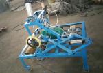 QGJ Big Rubber Tire Cutting Machine , Tyre Cutting Machine 20~40 Pcs/H