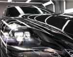 Metallic Black 60µM Gloss Car Vinyl Wrap Air Bubble Free Swipeable