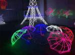 LED Simulation Umbrella Shape Lamp Outdoor Waterproof Lighting Festival Products