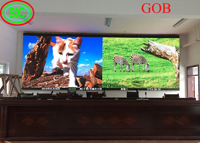 P3 Suspended Indoor Full Color LED Display 2500nits Brightness LED Billboard