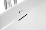 White Acrylic Free Standing Bathtub SP1835 Yellowing Resistant High Gloss