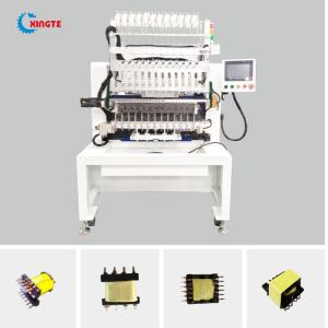 China 12 Spindles Skeleton Bobbin Transformer Winding Machine XT-TW1250 on sale