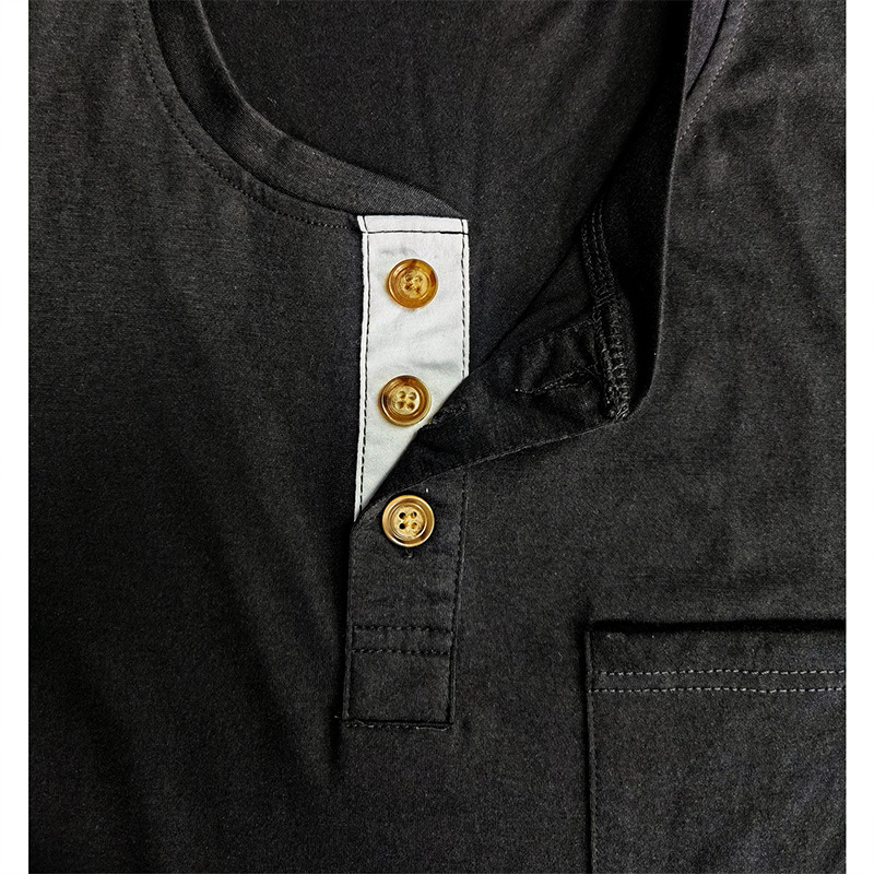2023 Summer New Men&prime;s Short Sleeve T-Shirt Henry Sympathized with Europe and America
