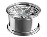 Mirror Polish Two Piece Forged Wheels HUB 66.5mm PCD 5x112 21 Inch