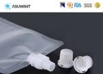 Self Suction Transparent PET 130 Mic Liquid Spout Bags
