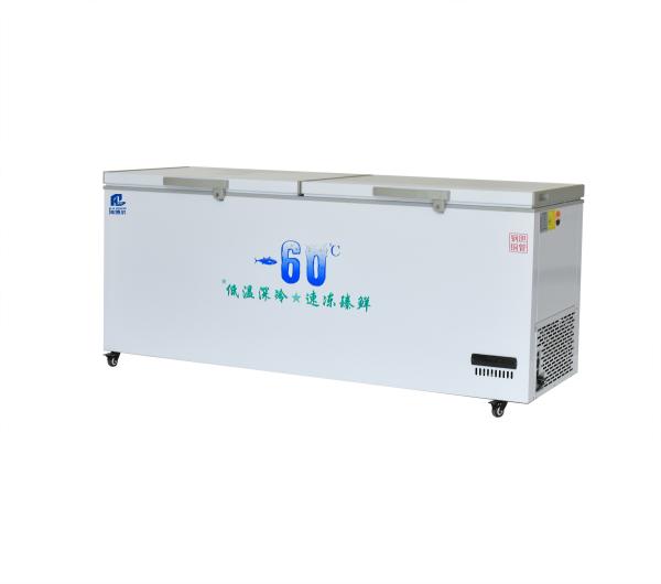 960-2600mm Length Ultra-Low Temperature Freezer for Seafood -45 -60 Degrees