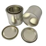 Custom Tins Cans 100ml Round Metal Paint Tins Cans With Lids