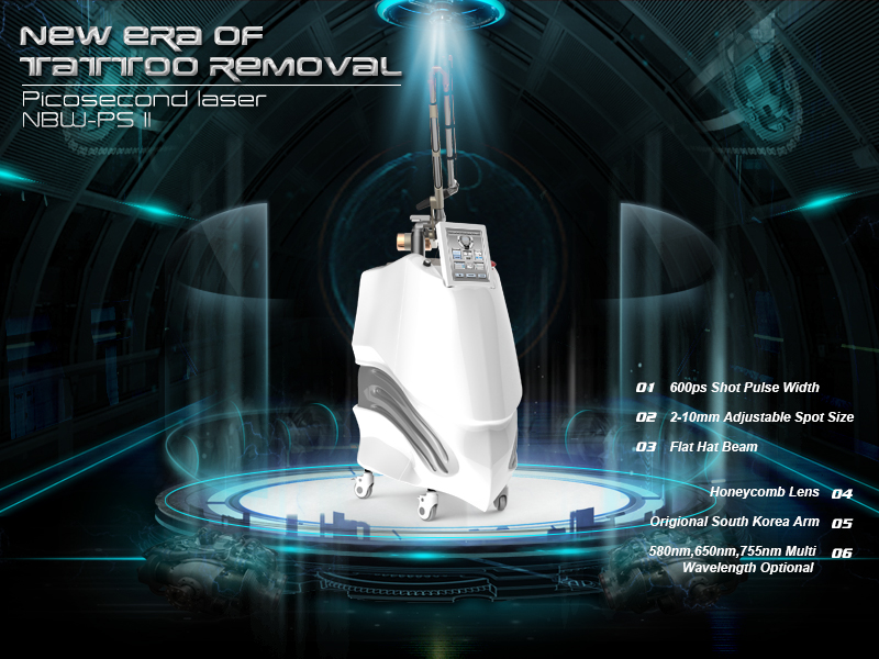 The most popular Picosecond laser ce approved machine pico laser for tattoo removal