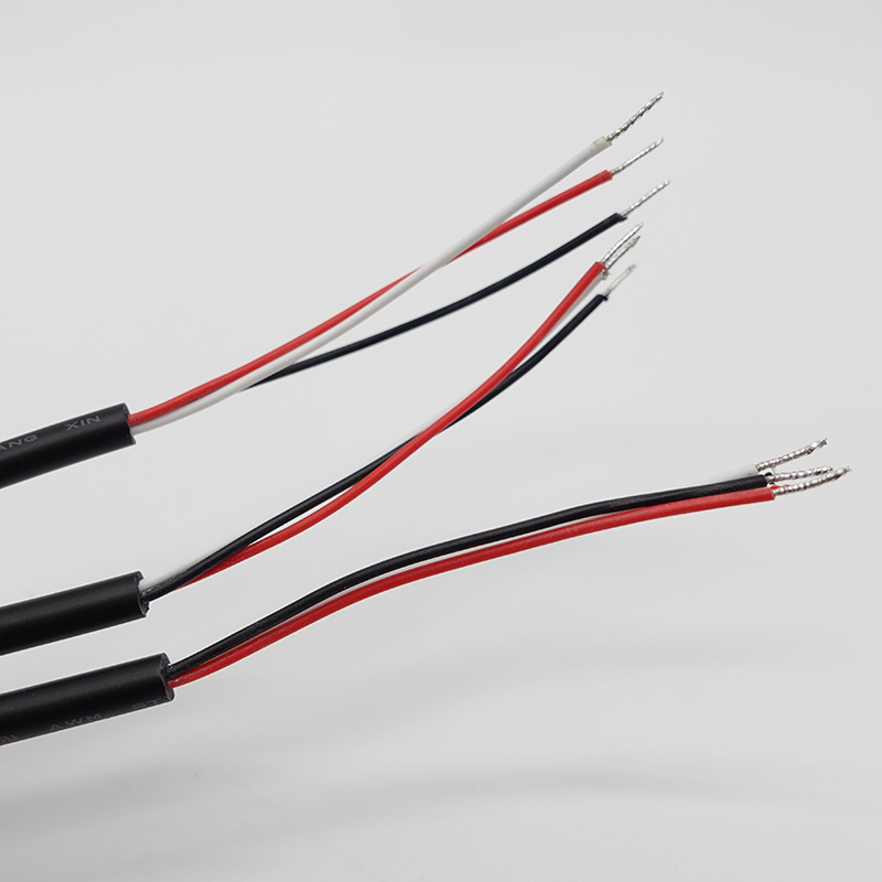 Male-Female RS232 Data Serial DB9 to DB25 Open Tail Cable with 16 ga Copper Conductors