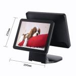 Fanless 12" Customer Display All In One Pos Pc For Small Business POS2119