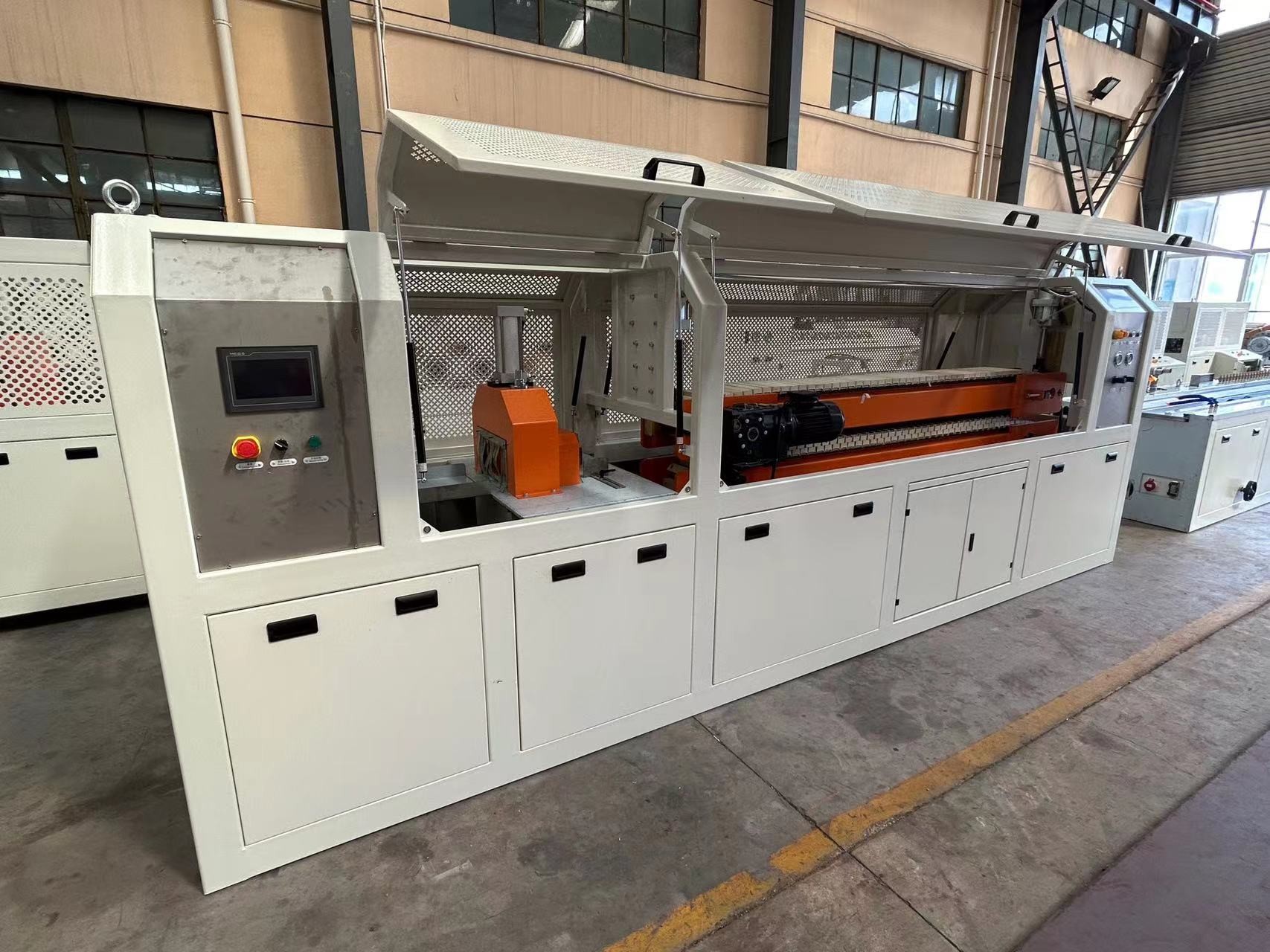 Custom Ext Generation Plastic PVC Window Profile Extruder Extrusion Production Machine Line