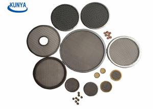 Quality Stainless Steel 80 100 150 300 Rimmed Wire Mesh Sintered Filter Disc perforated wholesale