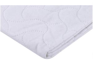 Quality Quilted Crib Mattress Pad 360° Package Baby Cot Mattress Pad 27&quot; X 36&quot; Lightweight wholesale
