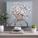 Angle Wings Pattern Modern Canvas Wall Art Hand Painted Embellishments