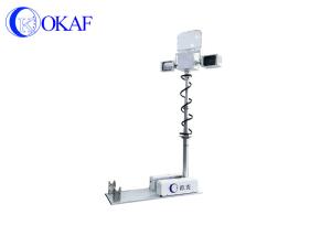 Quality Air Pump Operation Telescopic Light Tower Mast OKAF 1.8m Floodlight Mounted On Vehicles wholesale