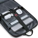 Zipper Closure Waterproof Business Backpack Dual Space Storage