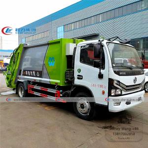 Quality Dongfeng 9000 Liters Rear Loader Compactor Garbage Truck wholesale