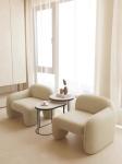 Art Creative Hotel Lobby Furniture Lounge Area Sofa Chair Sets