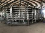 Food Equipment Twin Spiral Cooling Cooler Rotate Tower for Bread Bakery System