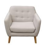 Elegant 78cm 22.5KGS 0.55CBM Luxury Modern Accent Chairs
