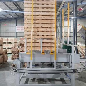 Quality Auto Stacking Nailing Euro Block Pallet Production Machinery wholesale