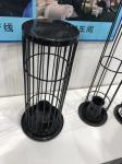 Oval Dust Collector Cages Vertical Lifting Cartridge Installation
