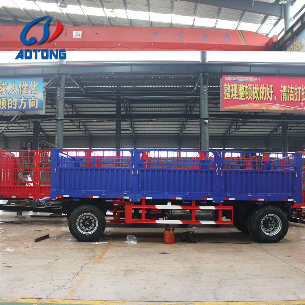 7000*2500*2550 20T 2/3 Axle Full Trailer for Interlink Trailer Original Manufacture